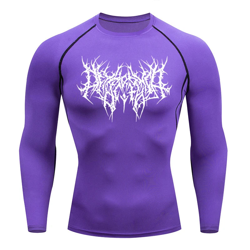 Dark Thorn Long Sleeve Compression Shirt