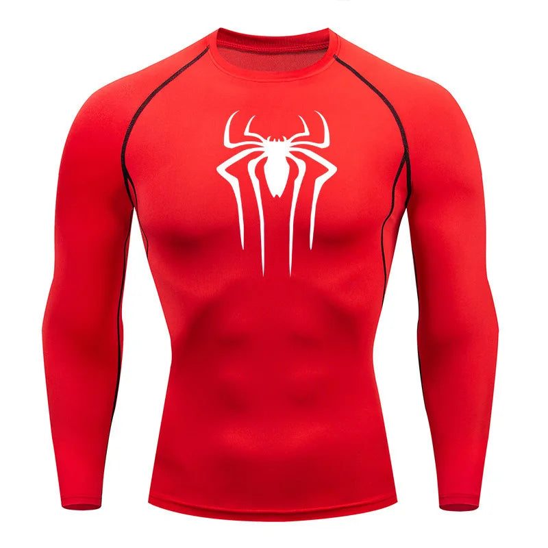 SpiderMan Long Sleeve Compression Shirt