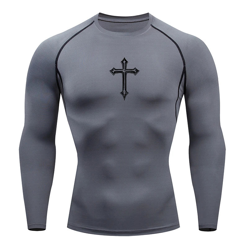 Christian Long Sleeve Compression Shirt