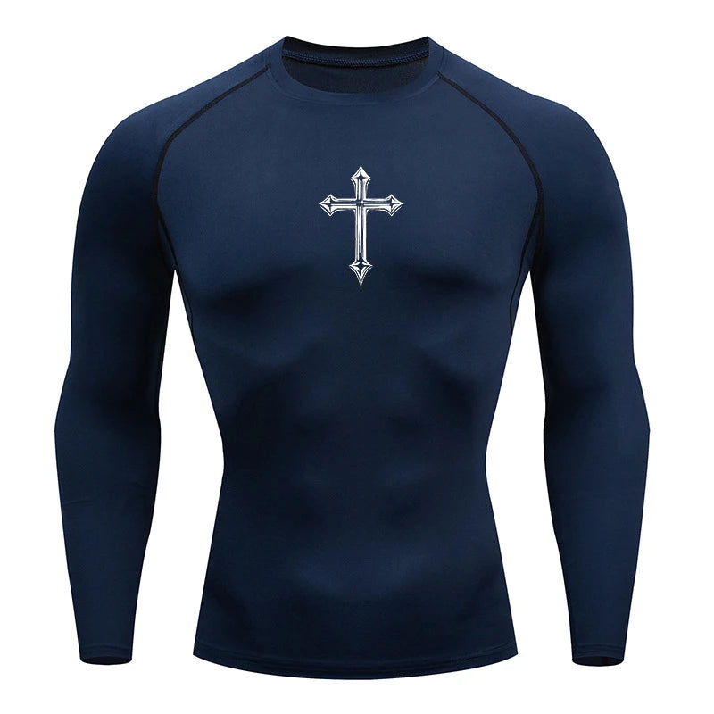 Christian Long Sleeve Compression Shirt