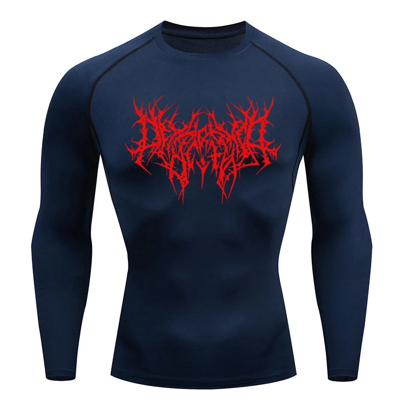 Dark Thorn Long Sleeve Compression Shirt