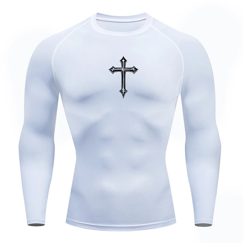 Christian Long Sleeve Compression Shirt