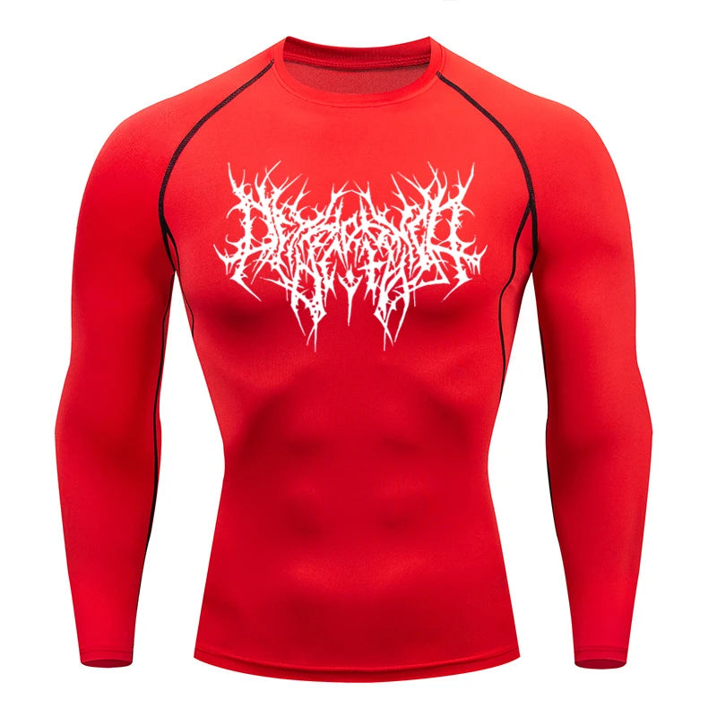 Dark Thorn Long Sleeve Compression Shirt