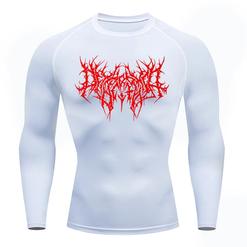 Dark Thorn Long Sleeve Compression Shirt
