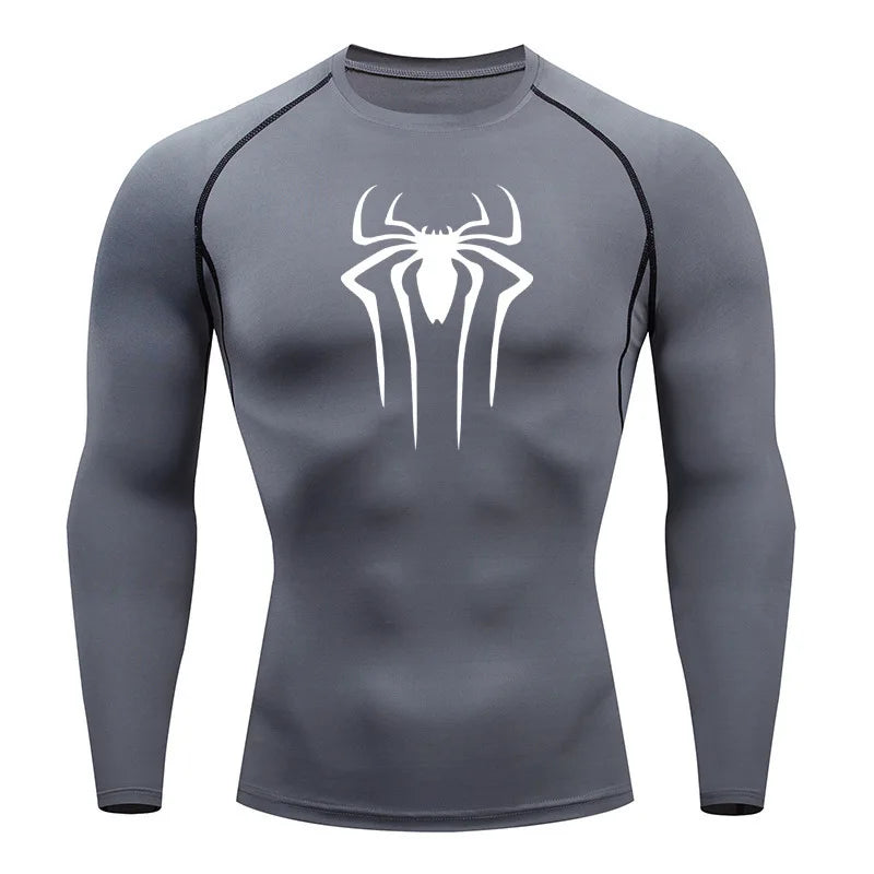 SpiderMan Long Sleeve Compression Shirt