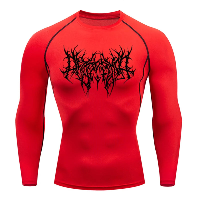 Dark Thorn Long Sleeve Compression Shirt