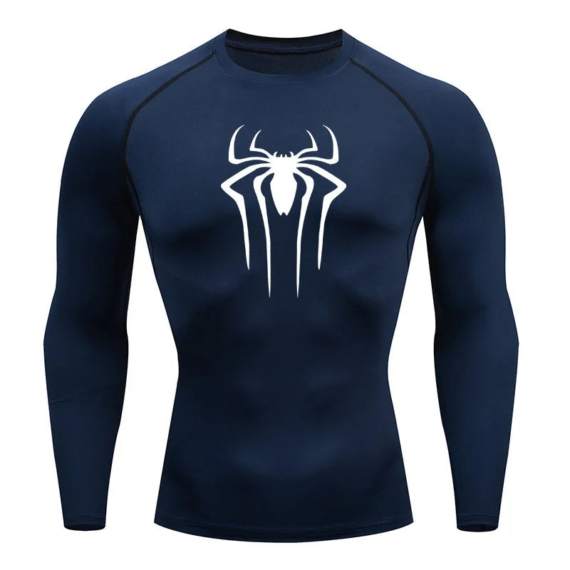 SpiderMan Long Sleeve Compression Shirt