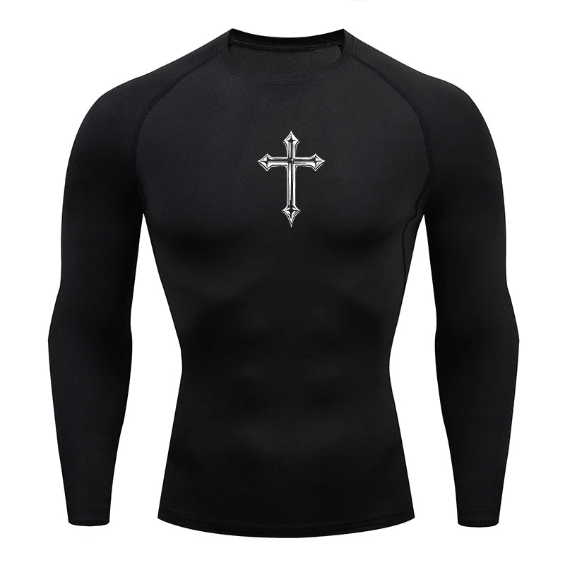 Christian Long Sleeve Compression Shirt