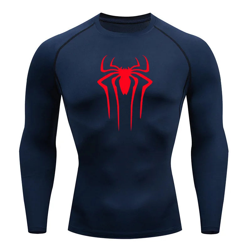 SpiderMan Long Sleeve Compression Shirt