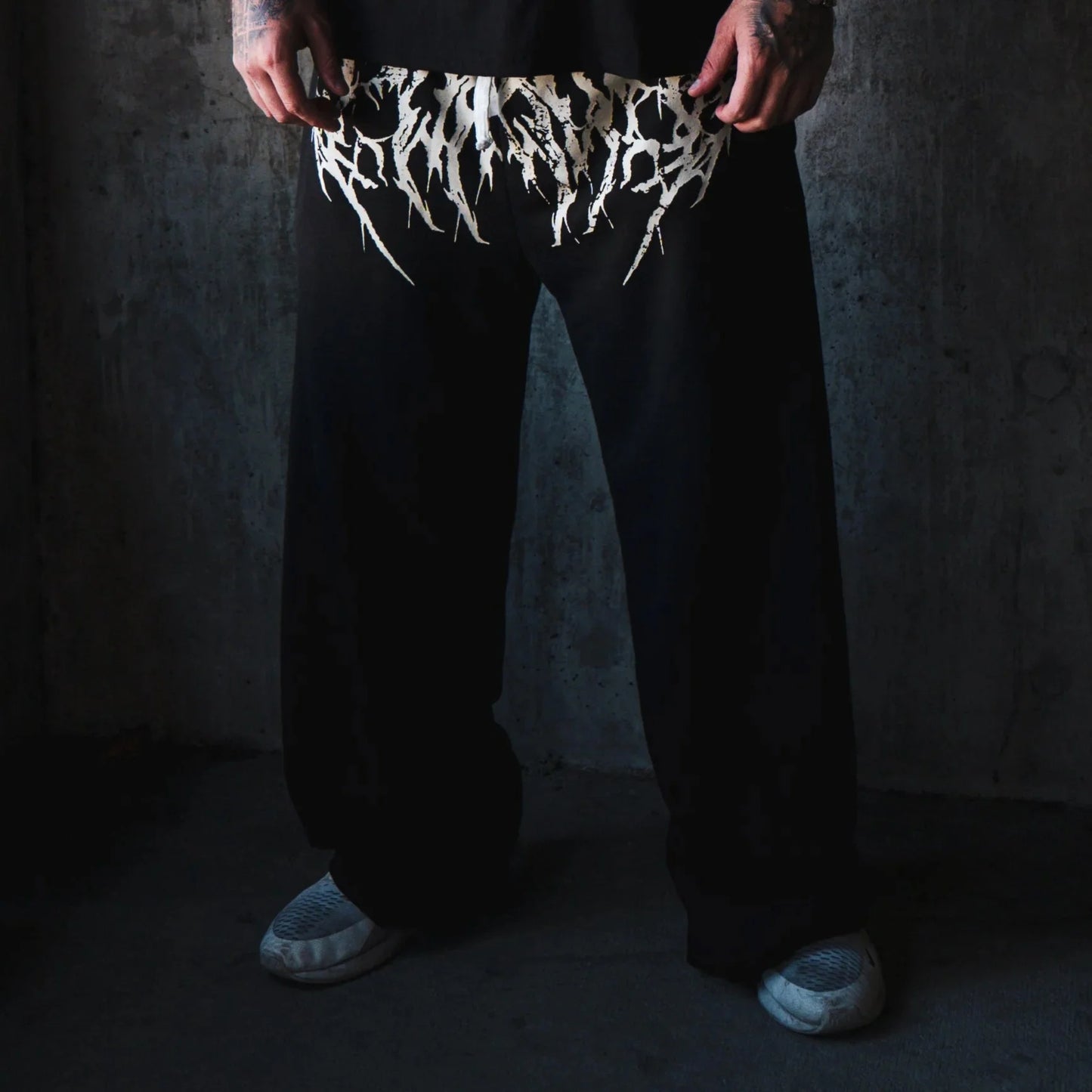 Dark Y2K Baggy Pants