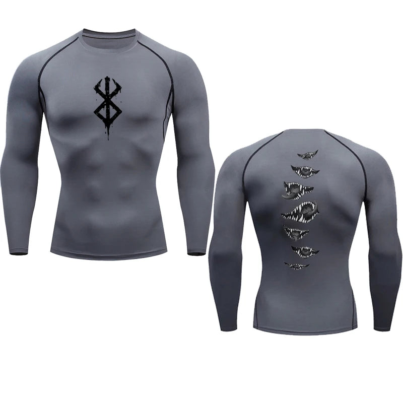 Berserk Long Sleeve Compression Shirt V2
